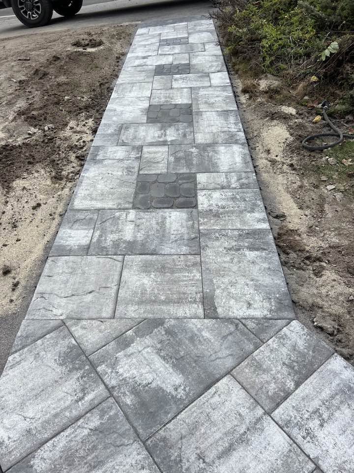 Natural stone masonry installation